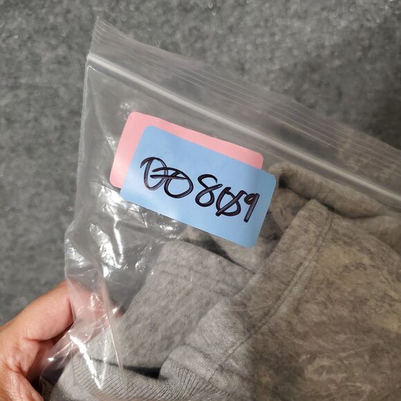 Vintage Nike Sweater Womens M Grey Pullover Quarter Sweatshirt Outdoor Run Gym - Picture 12 of 12